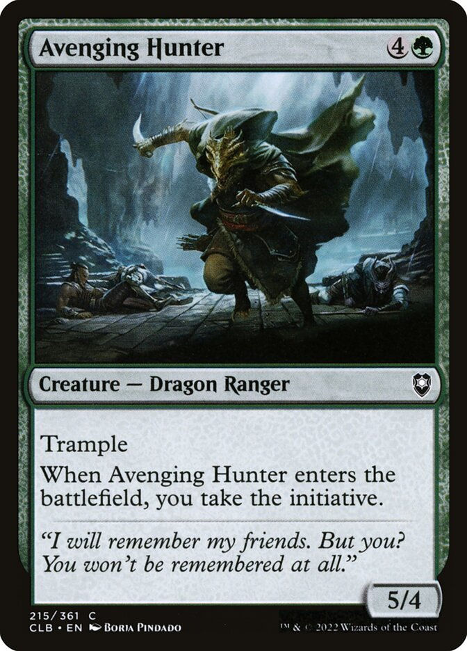 Avenging Hunter (CLB) (215)