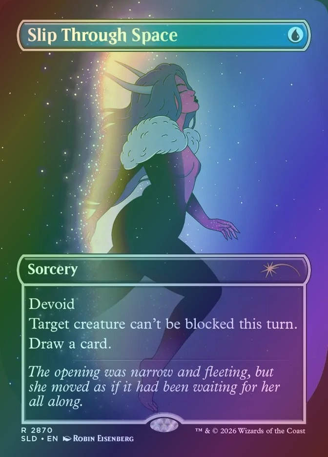 Slip Through Space (SLD) (2870) / Borderless / Foil
