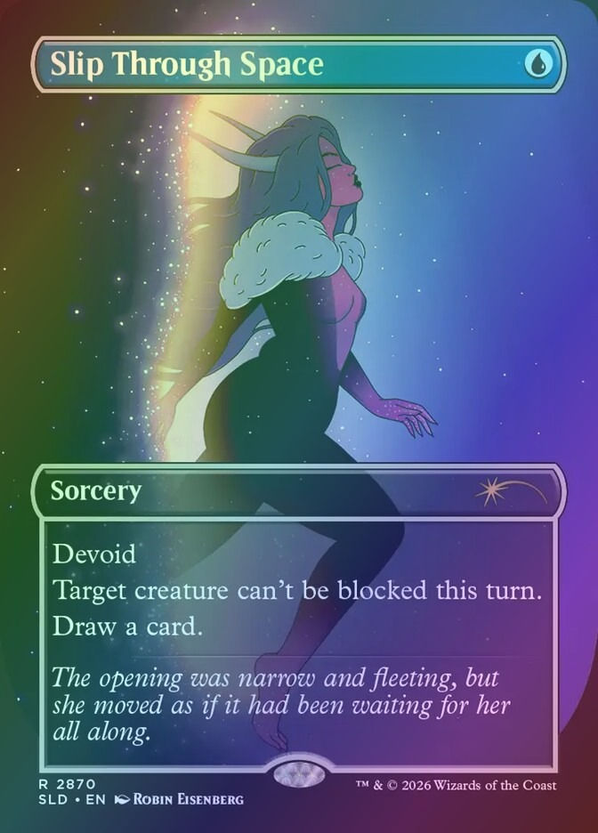 Slip Through Space (SLD) (2870) / Borderless / Foil