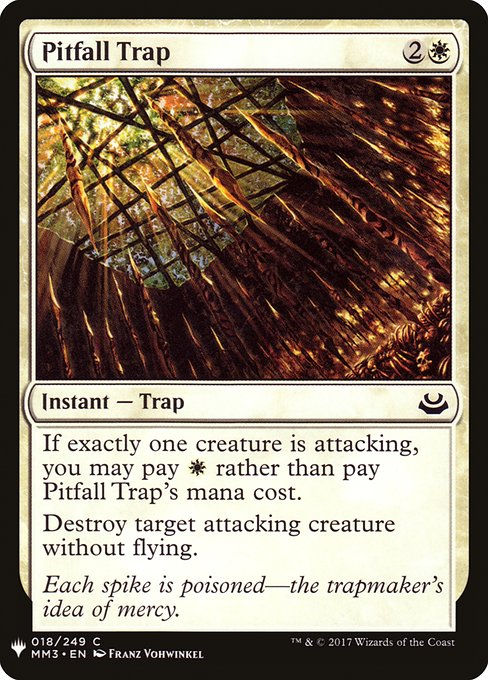 Pitfall Trap (PLST) (MM3-18)