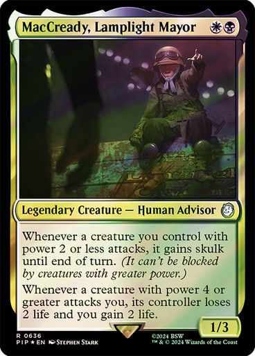 MacCready, Lamplight Mayor (pip) (636) / Surge Foil