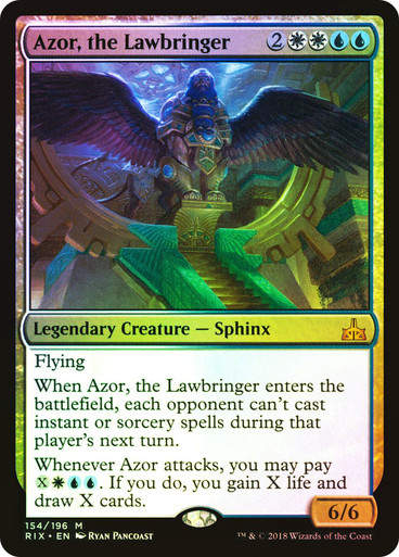 Azor, the Lawbringer (RIX) (154) / Foil