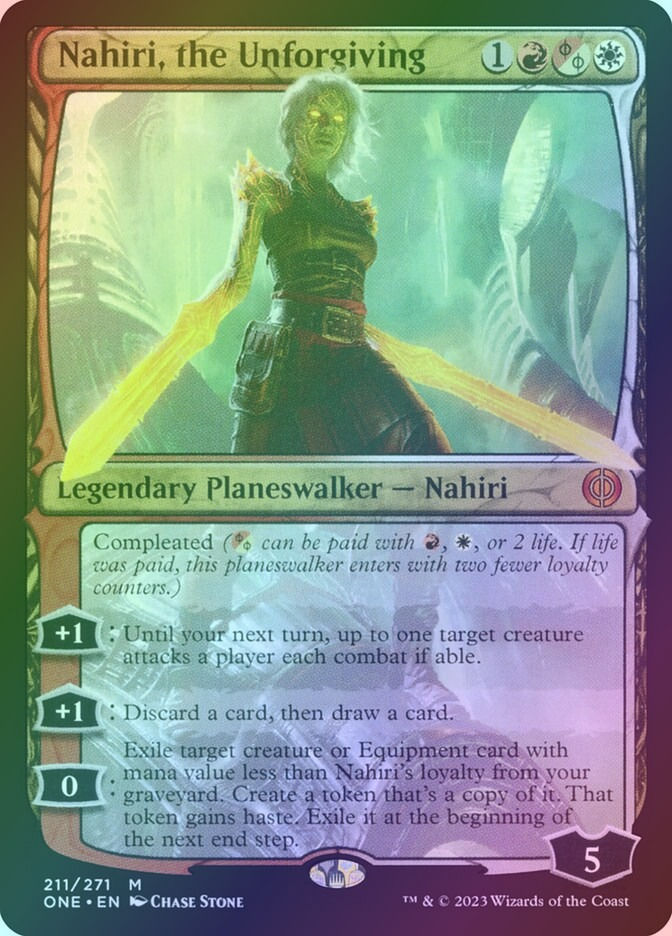 Nahiri, the Unforgiving (ONE) (211) / Foil