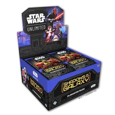 Star Wars Unlimited Shadows of the Galaxy - Booster Pack Box