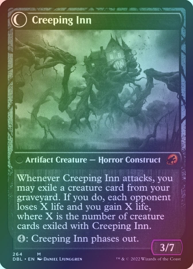 Hostile Hostel // Creeping Inn (DBL) (264) / Foil — cara 2 de 2