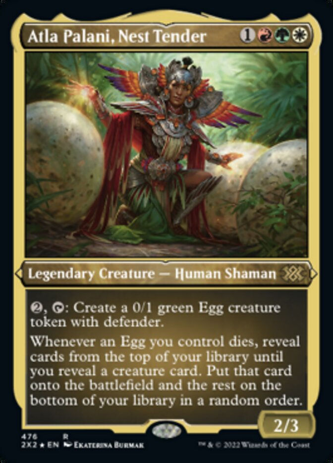 Atla Palani, Nest Tender (2X2) / Etched Foil