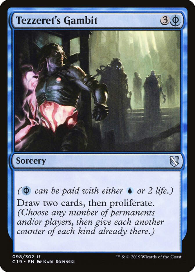 Tezzeret's Gambit (C19) (98)