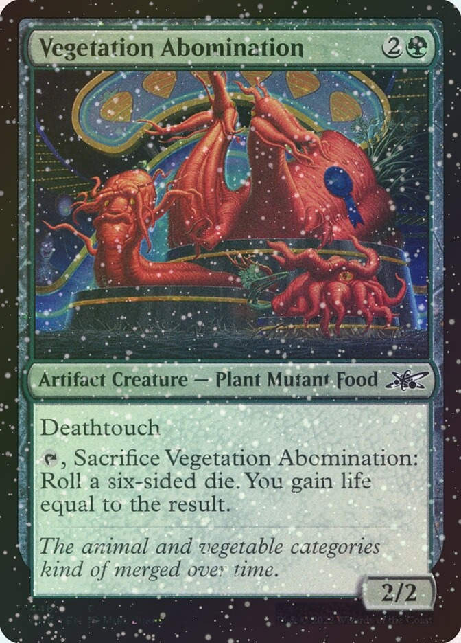 Vegetation Abomination (UNF) (446) / Galaxy Foil