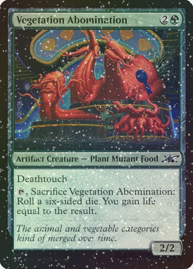 Vegetation Abomination (UNF) (446) / Galaxy Foil