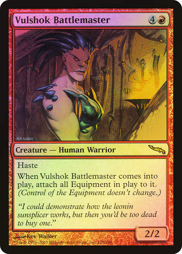 Vulshok Battlemaster (MRD) (110) / Foil