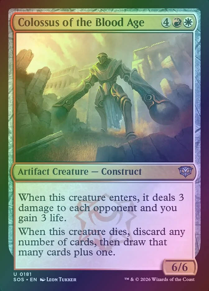 Colossus of the Blood Age (SOS) (181) / Foil