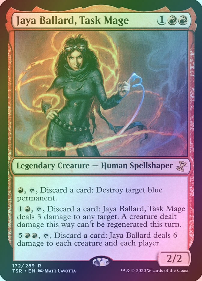Jaya Ballard, Task Mage (TSR) (172) / Foil