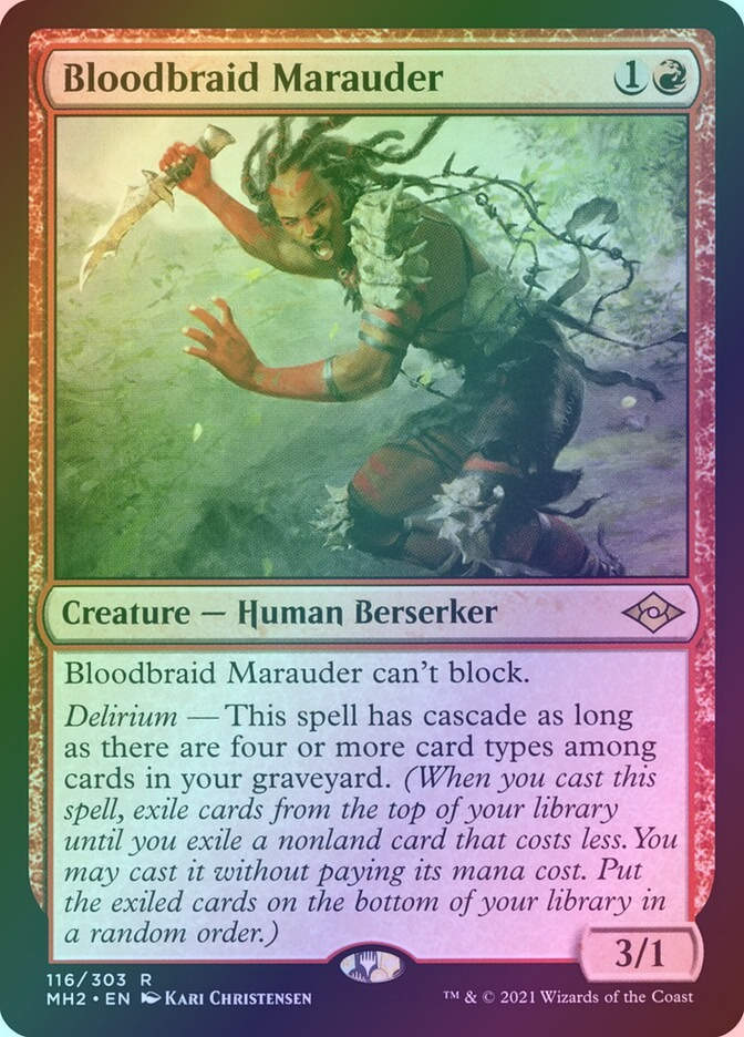 Bloodbraid Marauder (MH2) (116) / Foil