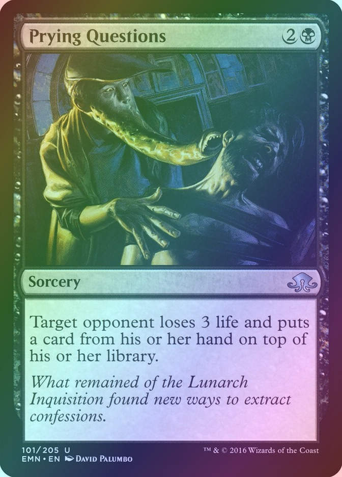 Prying Questions (EMN) (101) / Foil