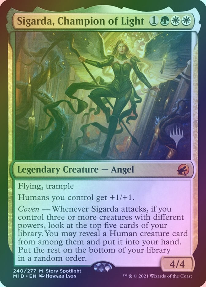 Sigarda, Champion of Light (PMID) (240p) / Foil