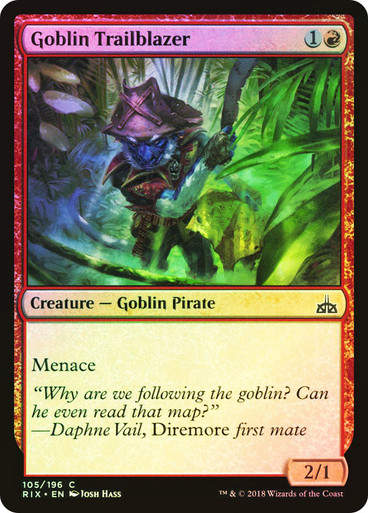 Goblin Trailblazer (RIX) (105) / Foil