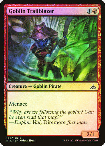 Goblin Trailblazer (RIX) (105) / Foil