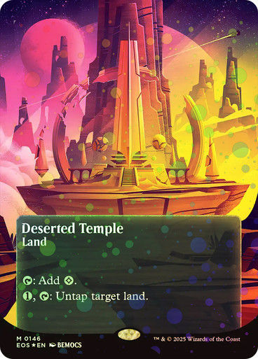 Deserted Temple (EOS) (146) / Borderless Galaxy Foil