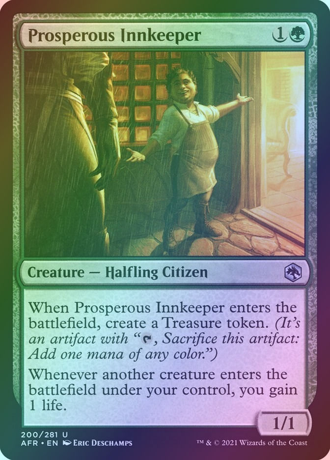 Prosperous Innkeeper (AFR) (200) / Foil