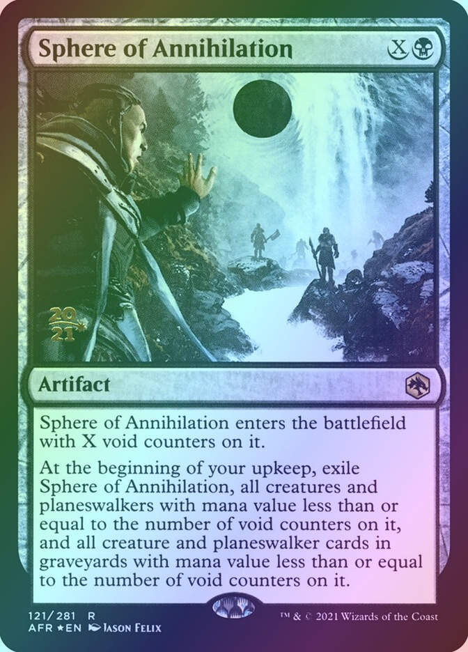 Sphere of Annihilation (PAFR) (121s) / Foil