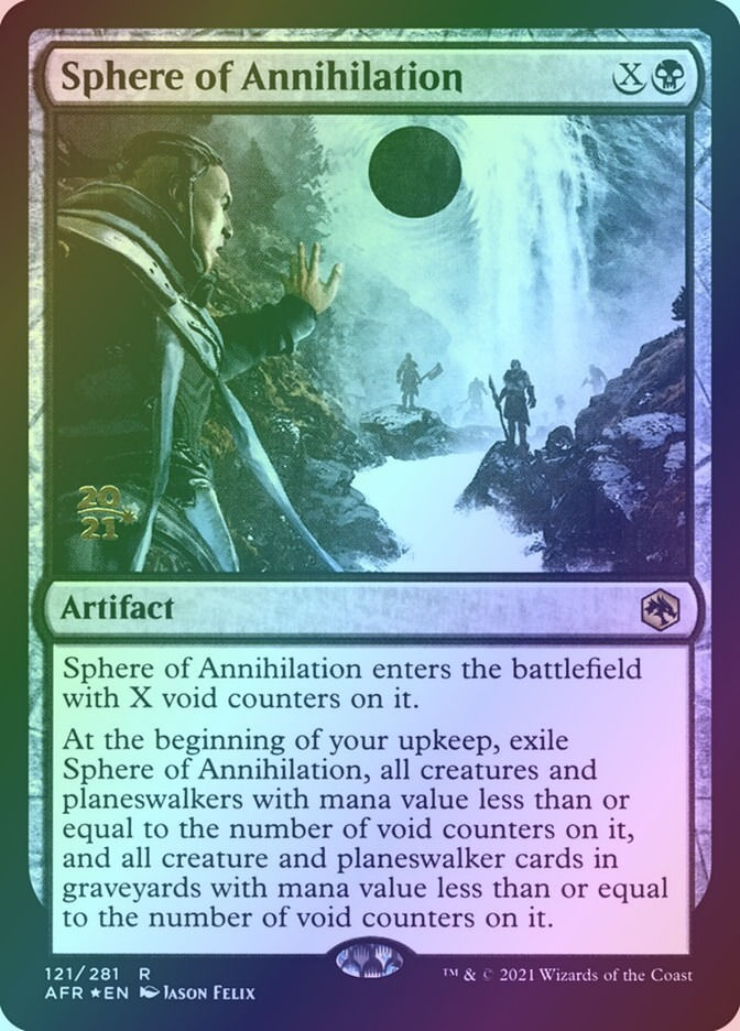 Sphere of Annihilation (PAFR) (121s) / Foil
