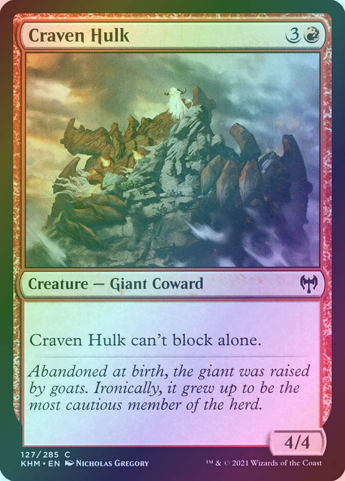 Craven Hulk (KHM) (127) / Foil
