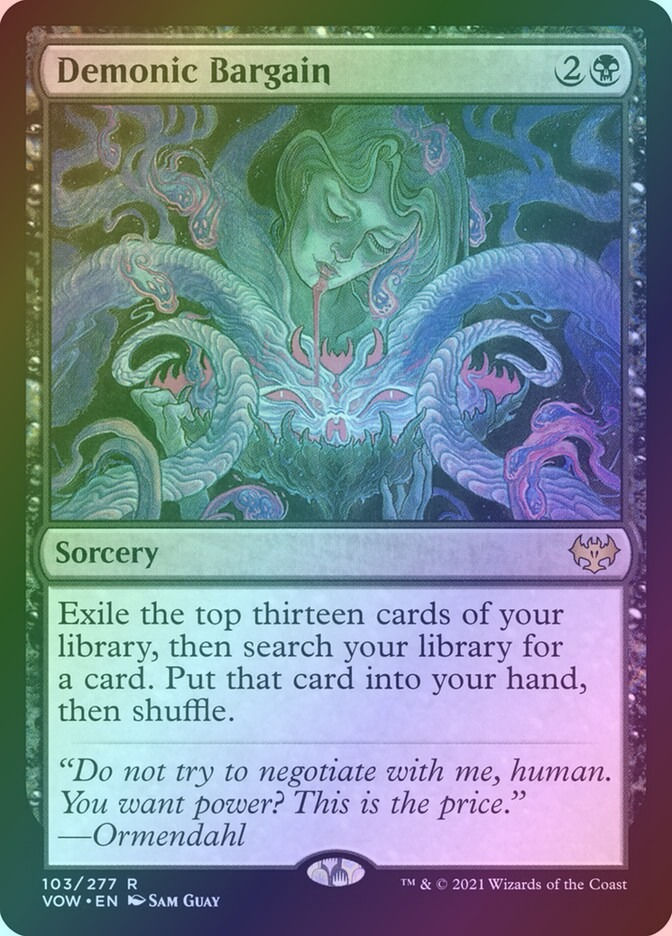 Demonic Bargain (VOW) (103) / Foil