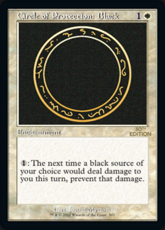 Circle of Protection: Black (30a) / Retro Frame