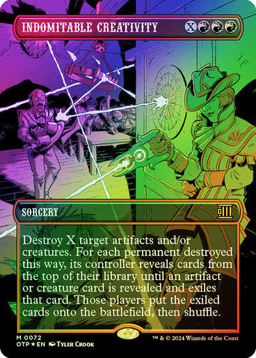 Indomitable Creativity (otp) (72) / Textured Foil