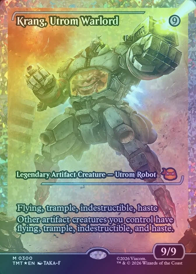 Krang, Utrom Warlord (TMT) (300) / Fracture Foil