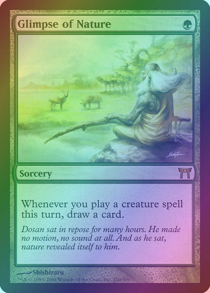 Glimpse of Nature (CHK) (210) / Foil