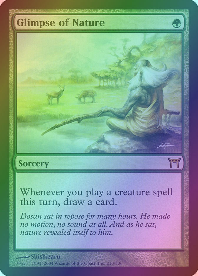 Glimpse of Nature (CHK) (210) / Foil