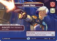 Sabine Wren - Galvanized Revolutionary (Showcase) (SOR_#264)