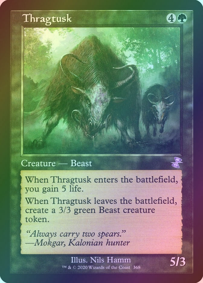 Thragtusk (TSR) (368) / Foil