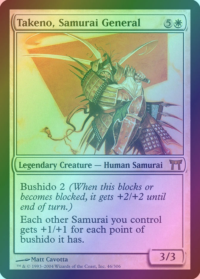 Takeno, Samurai General (CHK) (46) / Foil