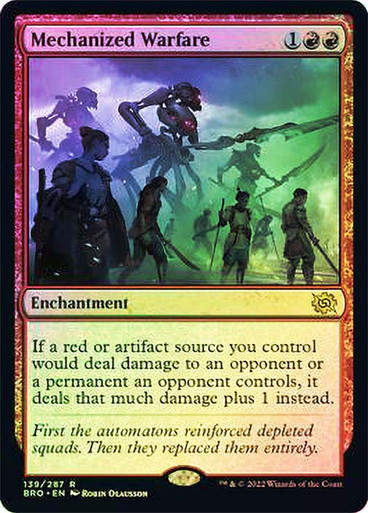 Mechanized Warfare (BRO) / Foil