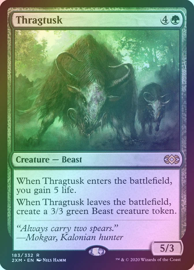 Thragtusk (2XM) (183) / Foil