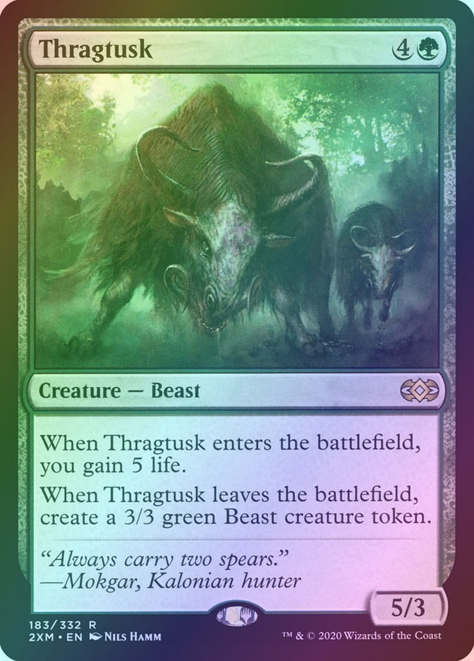 Thragtusk (2XM) (183) / Foil