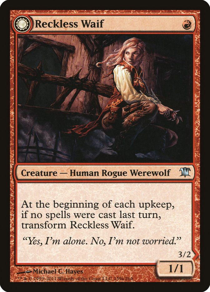 Reckless Waif // Merciless Predator (ISD) (159) — cara 1 de 2