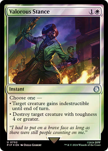 Valorous Stance (pip) (702) / Surge Foil