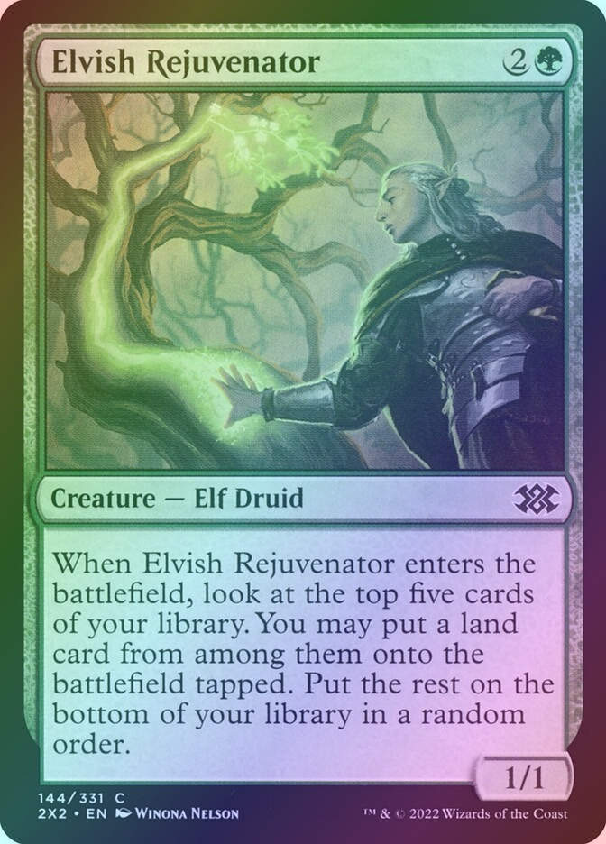 Elvish Rejuvenator (2X2) (144) / Foil