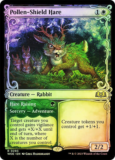 Pollen-Shield Hare // Hare Raising (woe) / Showcase Foil