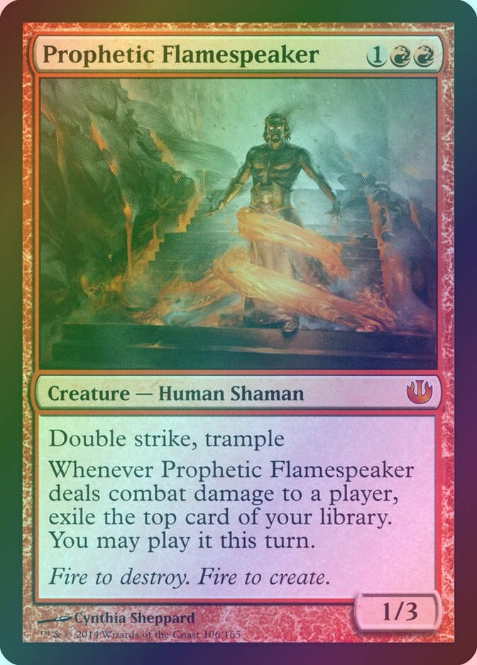 Prophetic Flamespeaker (JOU) (106) / Foil