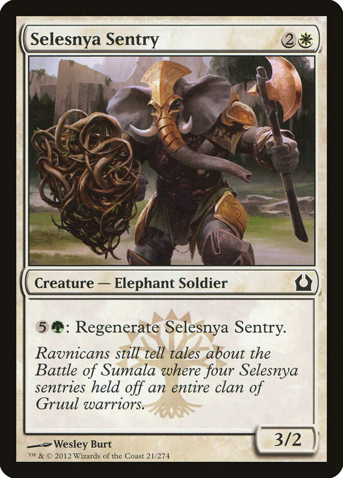 Selesnya Sentry (RTR) (21)