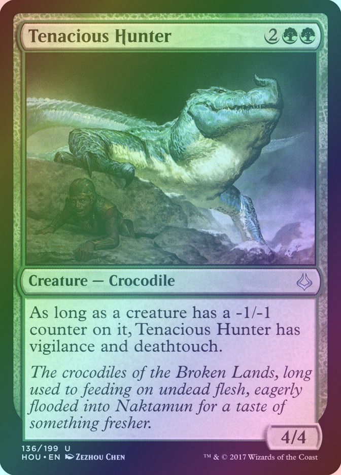 Tenacious Hunter (HOU) (136) / Foil