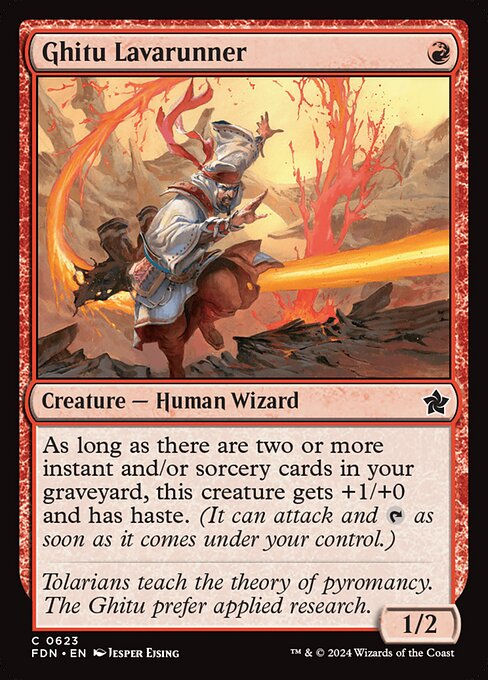 Ghitu Lavarunner (FDN) (623) (Starter)