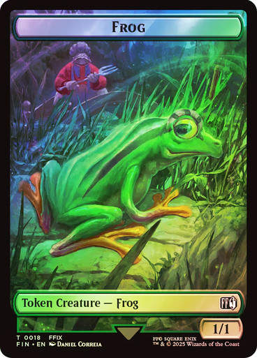 Frog // Hero Token T08 (TFIN) / Foil
