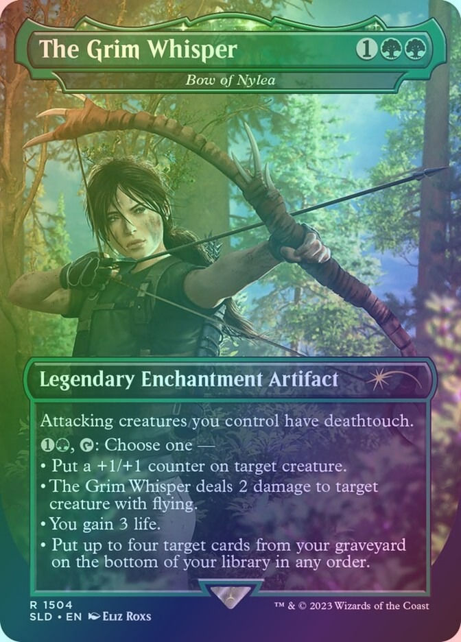 Bow of Nylea (SLD) (1504) / Borderless / Foil