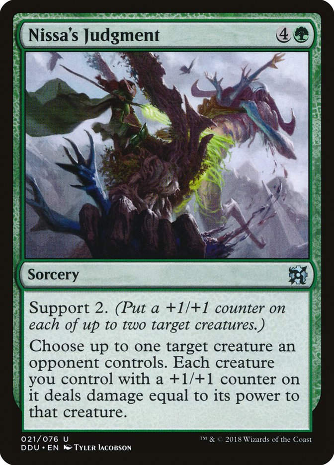 Nissa's Judgment (ddu)