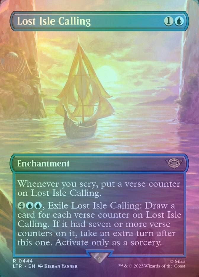 Lost Isle Calling (LTR) (444) / Borderless / Foil